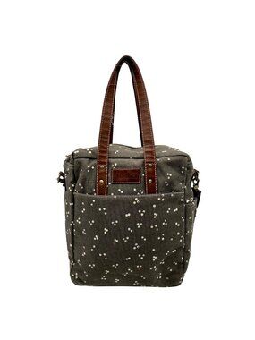 Makia Grey Fabric Commuter Tote Bag